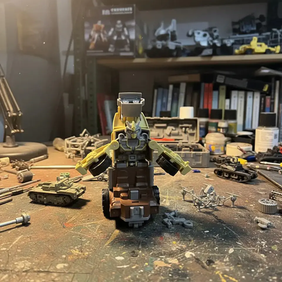 Mini Transformers Convertible De Carro A Robot 5