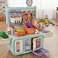 Mini Cocinita Set De Cocina Apilable Accesorios De Cocina - Miniatura 8