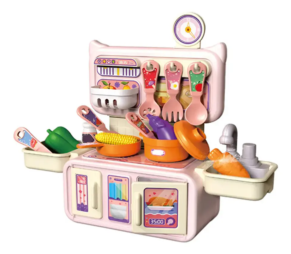 Mini Cocinita Set De Cocina Apilable Accesorios De Cocina 9