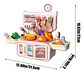 Mini Cocinita Set De Cocina Apilable Accesorios De Cocina - Miniatura 11