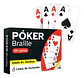 Poker Braille Reverso Negro Idioma Español - Miniatura 1
