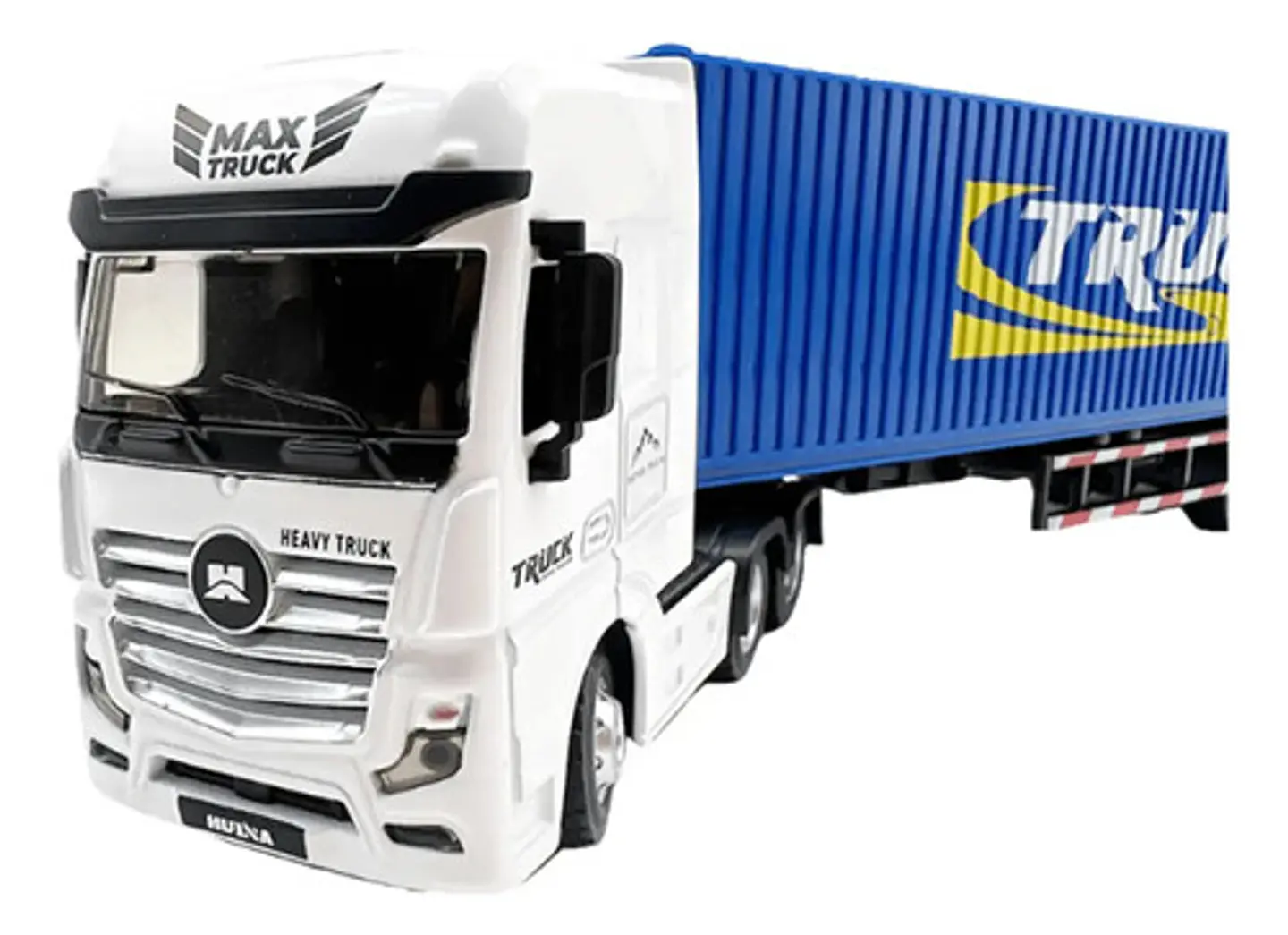 Mula Metalica Contenedor Escala Huina Toys 1:50 8
