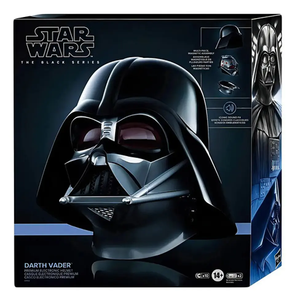 Star Wars The Black Series: Kenobi - Darth Vader Casco Elect 4