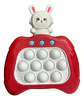 Juego Electrónico Pop It, Juguete Antiestrés Conejos - Miniatura 1