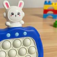 Juego Electrónico Pop It, Juguete Antiestrés Conejos - Miniatura 3