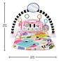 Fisher-price Piano Pataditas Musicales Brilla Y Crece Rosa - Miniatura 5