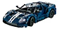 Fichas Bloques Armables De Coleccion Ford Gt Azul - Miniatura 1