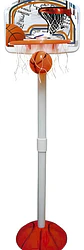 Cancha Baloncesto  Malla  Balón Juego Niños 94cm - Miniatura 1