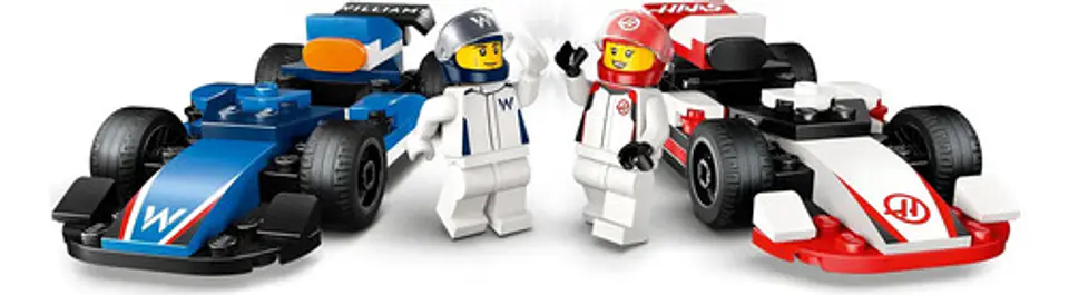 Lego City 60464 Coches De F1 Williams Racing Y Haas F1 92 2