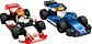 Lego City 60464 Coches De F1 Williams Racing Y Haas F1 92 - Miniatura 3