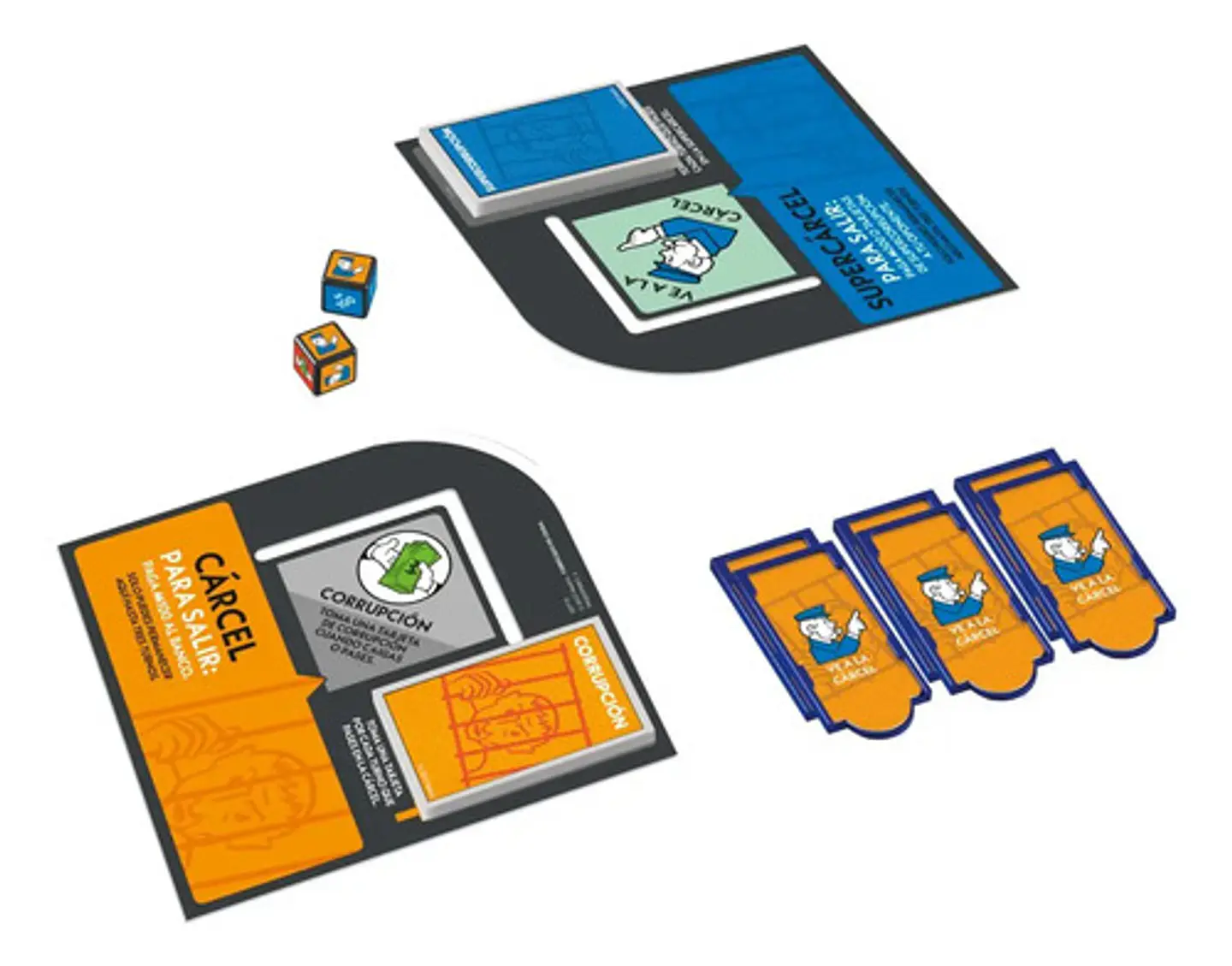 Juego Monopoly G0719 Expansión Ve A La Cárcel Hasbro 2