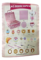 Set Te Canasta Juguete De Picnic Mantel Cocina Comida Niñas - Miniatura 6