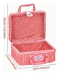 Set Te Canasta Juguete De Picnic Mantel Cocina Comida Niñas - Miniatura 7