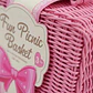 Set Te Canasta Juguete De Picnic Mantel Cocina Comida Niñas - Miniatura 8