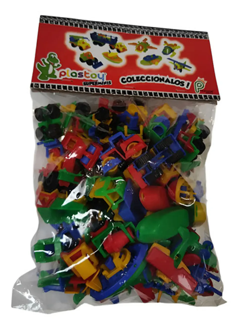Bolsa De Juguetes Macrooutlet Con 50 Carros, Barcos Y Aviones Para Rellenar Piñatas 3