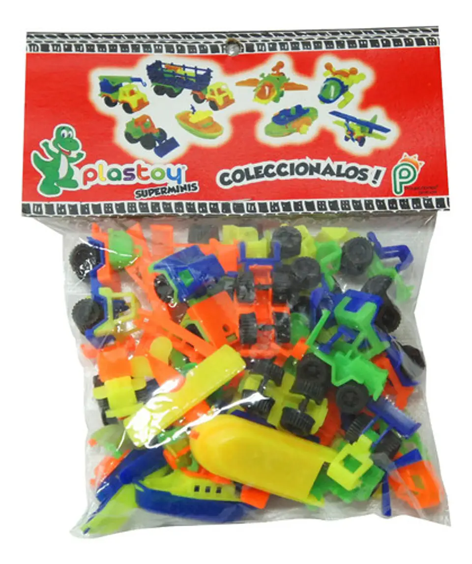 Bolsa De Juguetes Macrooutlet Con 50 Carros, Barcos Y Aviones Para Rellenar Piñatas 4