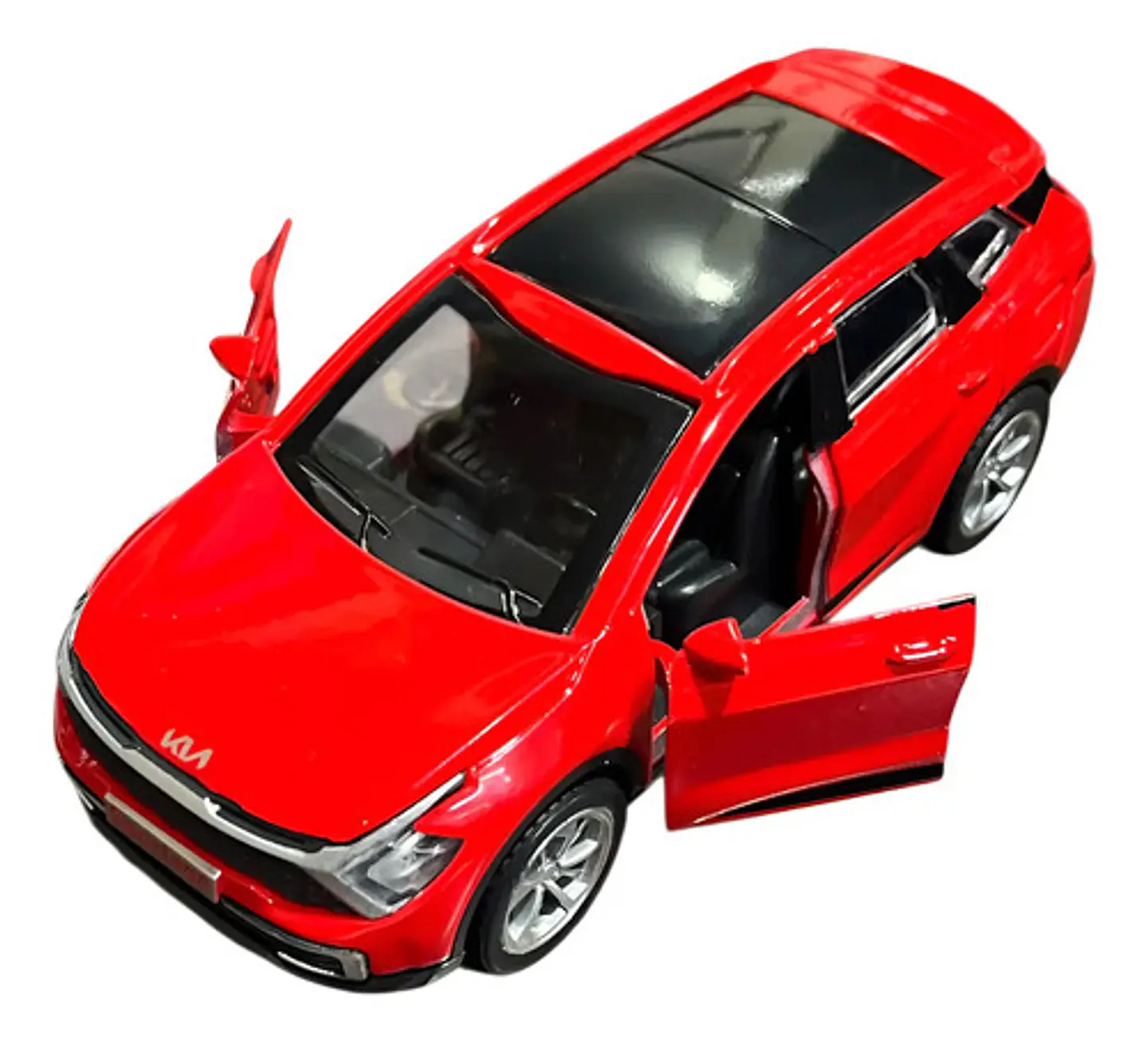 Kia Sorento, Escala 1/46, Metálico 12cms Largo Luces Sonido 16