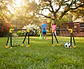 Cancha Fútbol Infantil Macrooutlet Amarillo Desarmable Con Red 43x45x25cm - Miniatura 5