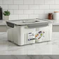 Organizador Para Nevera Cocina Contenedor Tapa 4 Divisiones - Miniatura 3