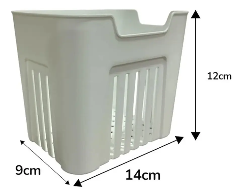 Organizador Para Nevera Cocina Contenedor Tapa 4 Divisiones 12