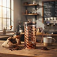 Cafetera Prensa Francesa 600ml En Acero Inoxidable Vidrio - Miniatura 9