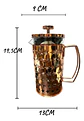 Cafetera Prensa Francesa 600ml En Acero Inoxidable Vidrio - Miniatura 19