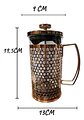 Cafetera Prensa Francesa 600ml En Acero Inoxidable Vidrio - Miniatura 26