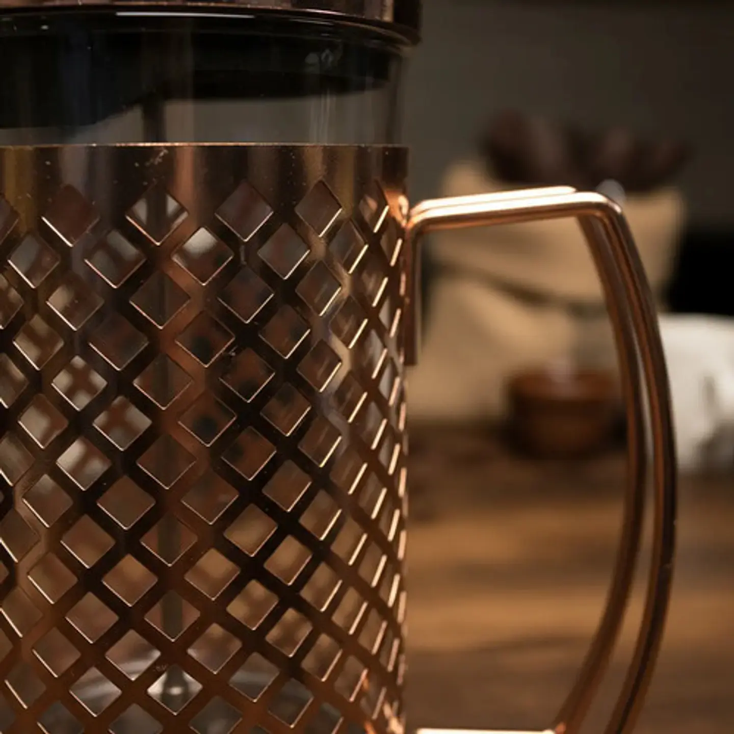 Cafetera Prensa Francesa 600ml En Acero Inoxidable Vidrio 43