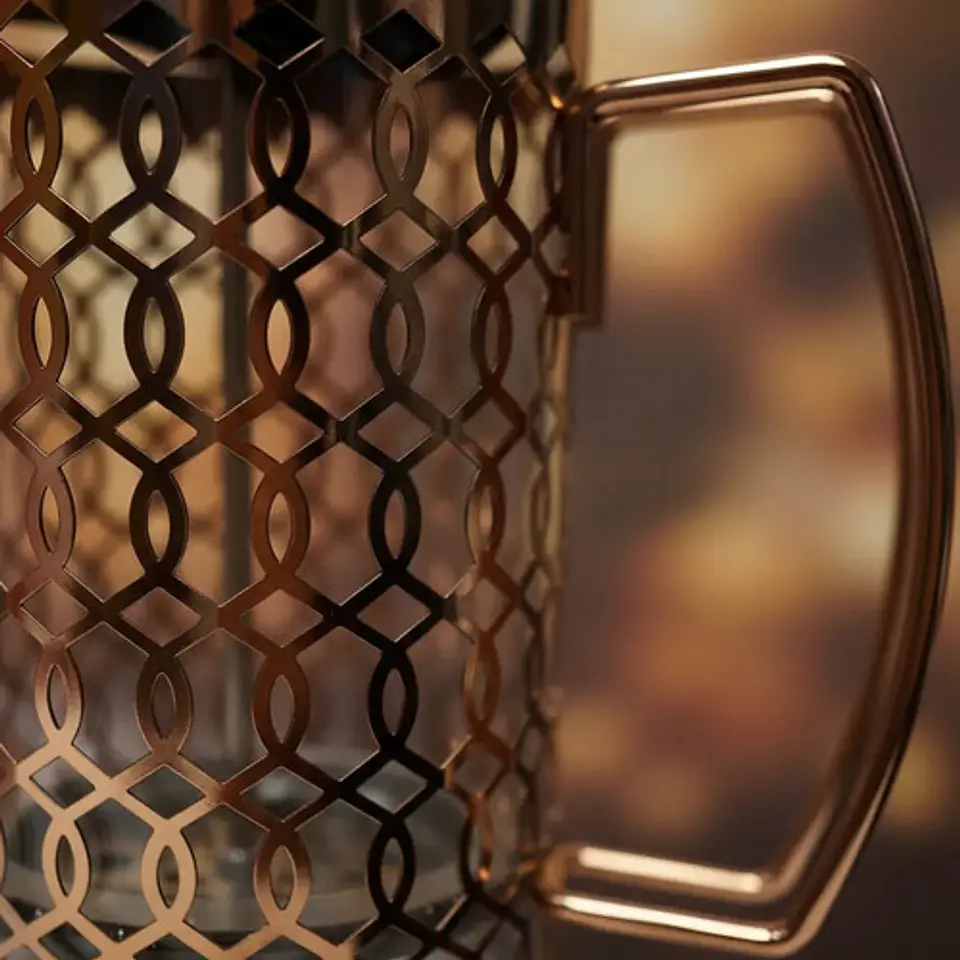 Cafetera Prensa Francesa 600ml En Acero Inoxidable Vidrio 57