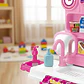 Cocina Infantil Para Niños Y Niñas 53 Accesorios 50cm Alto Verde - Miniatura 6