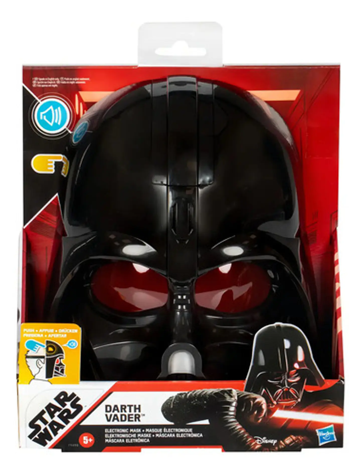 Máscara Star Wars Darth Vader Hasbro Cambia La Voz 2