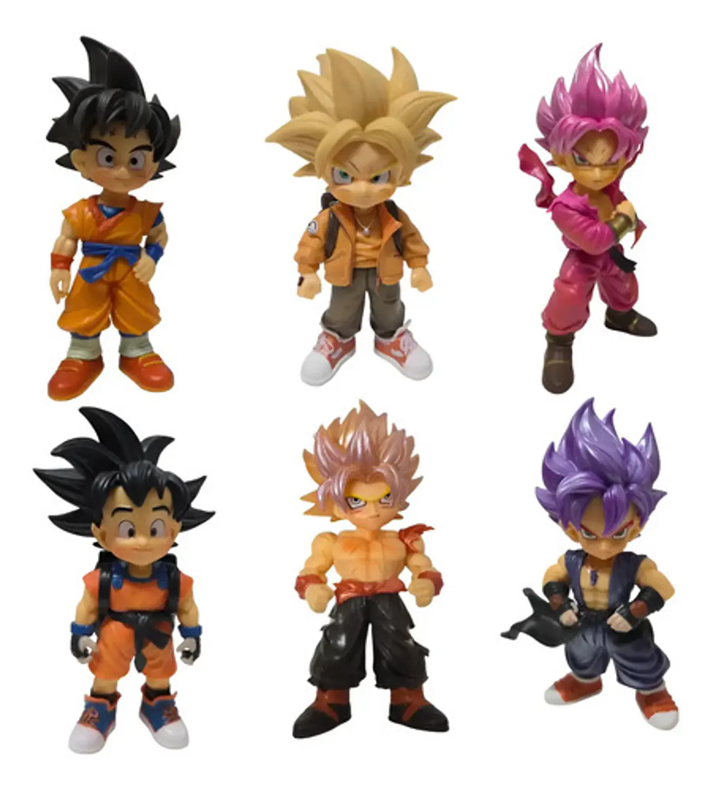 Muñecos X6 Dragón Ball Z Daima Figura Personajes 15cm 1