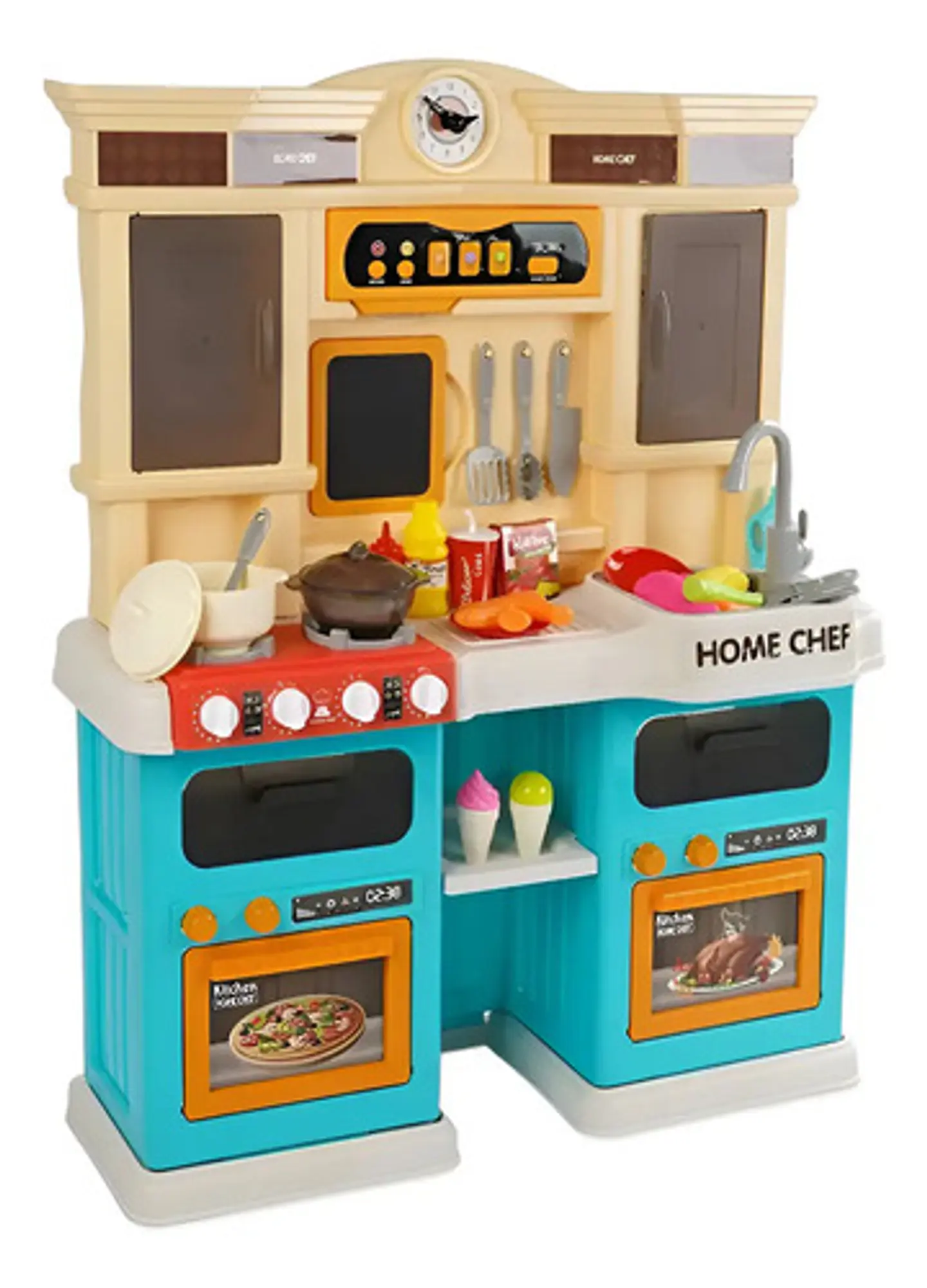 Cocina Infantil Con Agua, Luz, Sonido, Vapor 85 Accesorios 3