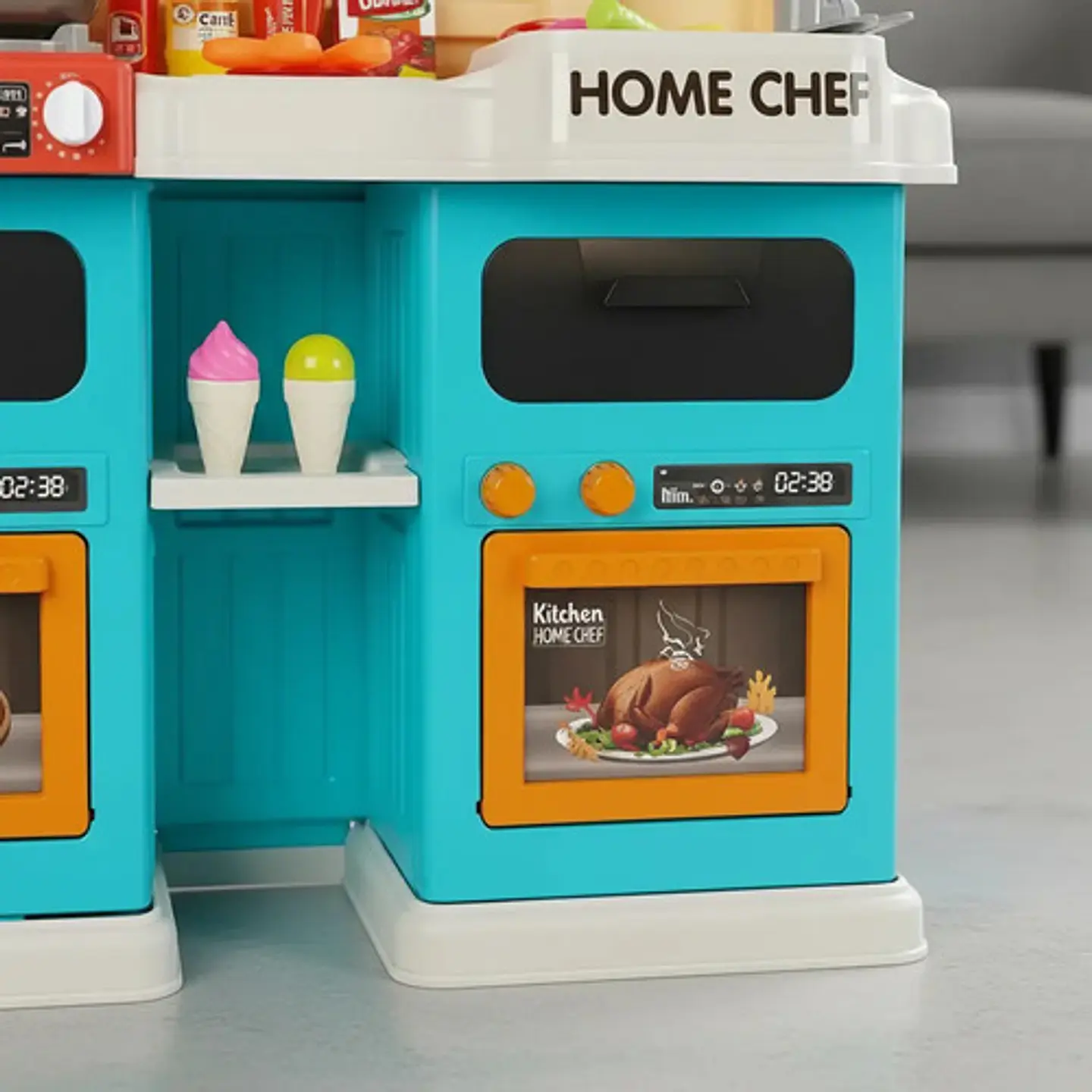 Cocina Infantil Con Agua, Luz, Sonido, Vapor 85 Accesorios 7