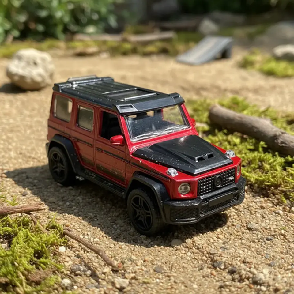 Benz G500 Modificado Brabus  4×4 Miniatura Metal Coche 11cm 5