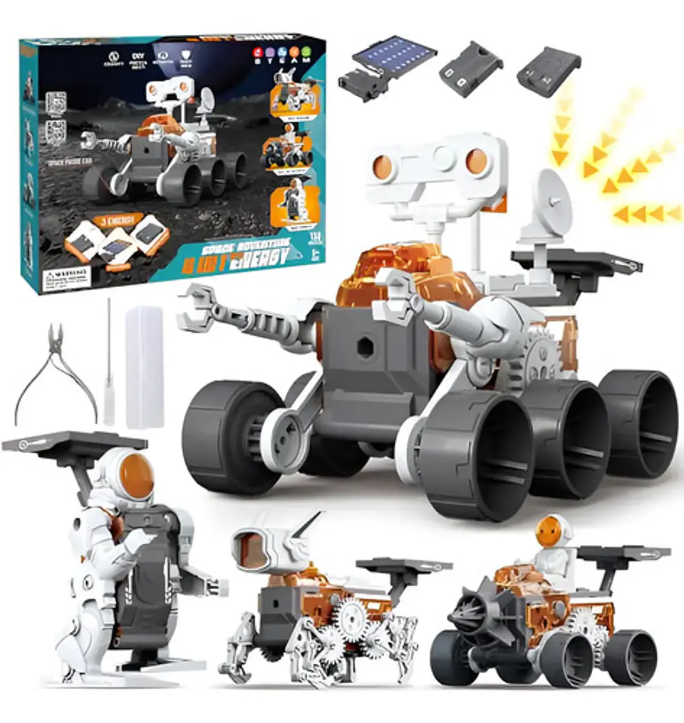 Robot Juguete Educativo Kit Solar 4 En 1 Robotica Stem Armat 1