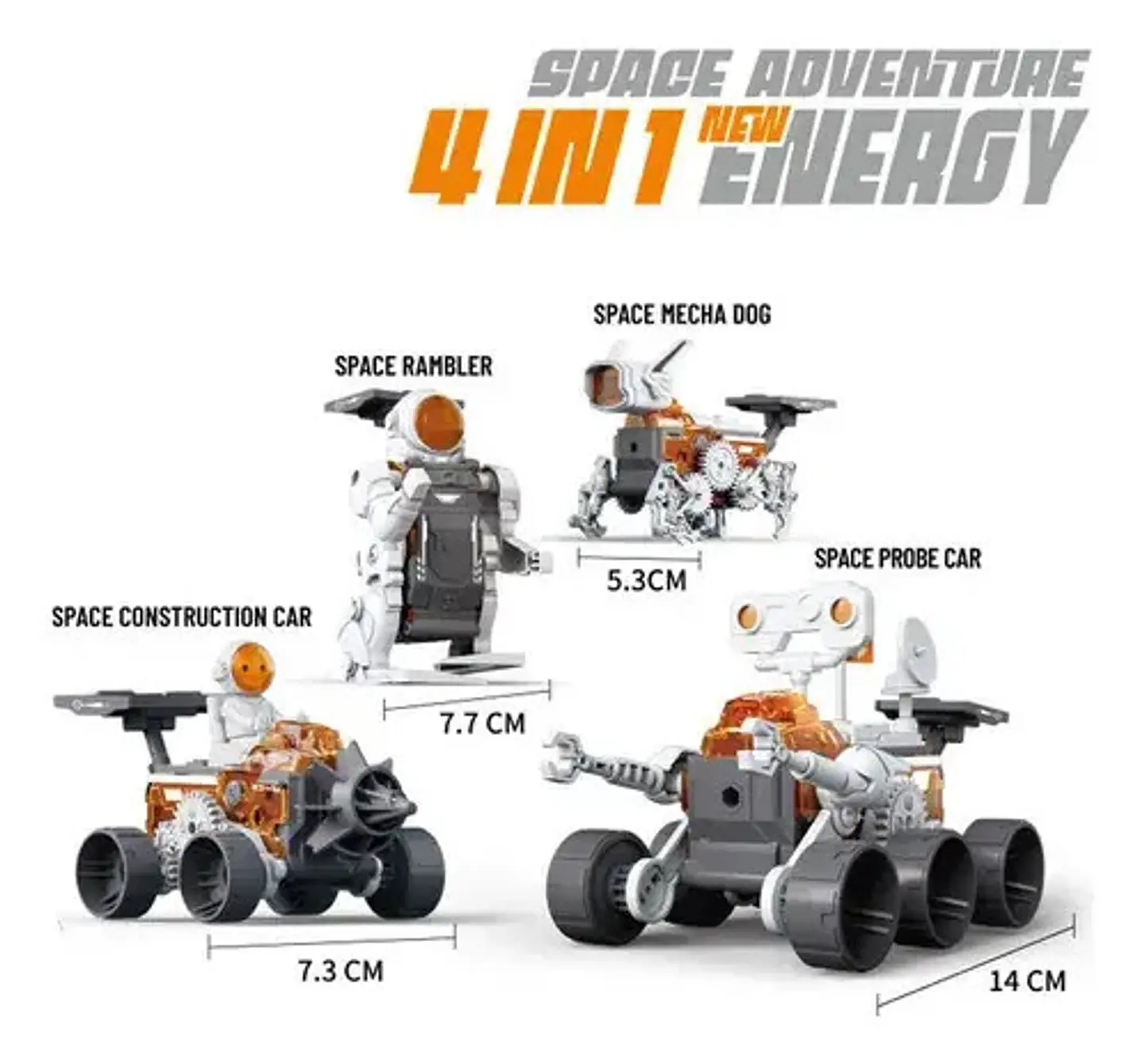 Robot Juguete Educativo Kit Solar 4 En 1 Robotica Stem Armat 2