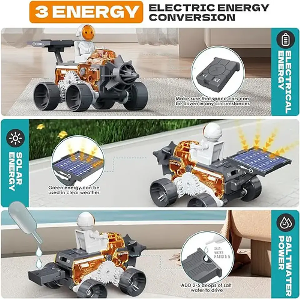 Robot Juguete Educativo Kit Solar 4 En 1 Robotica Stem Armat 5