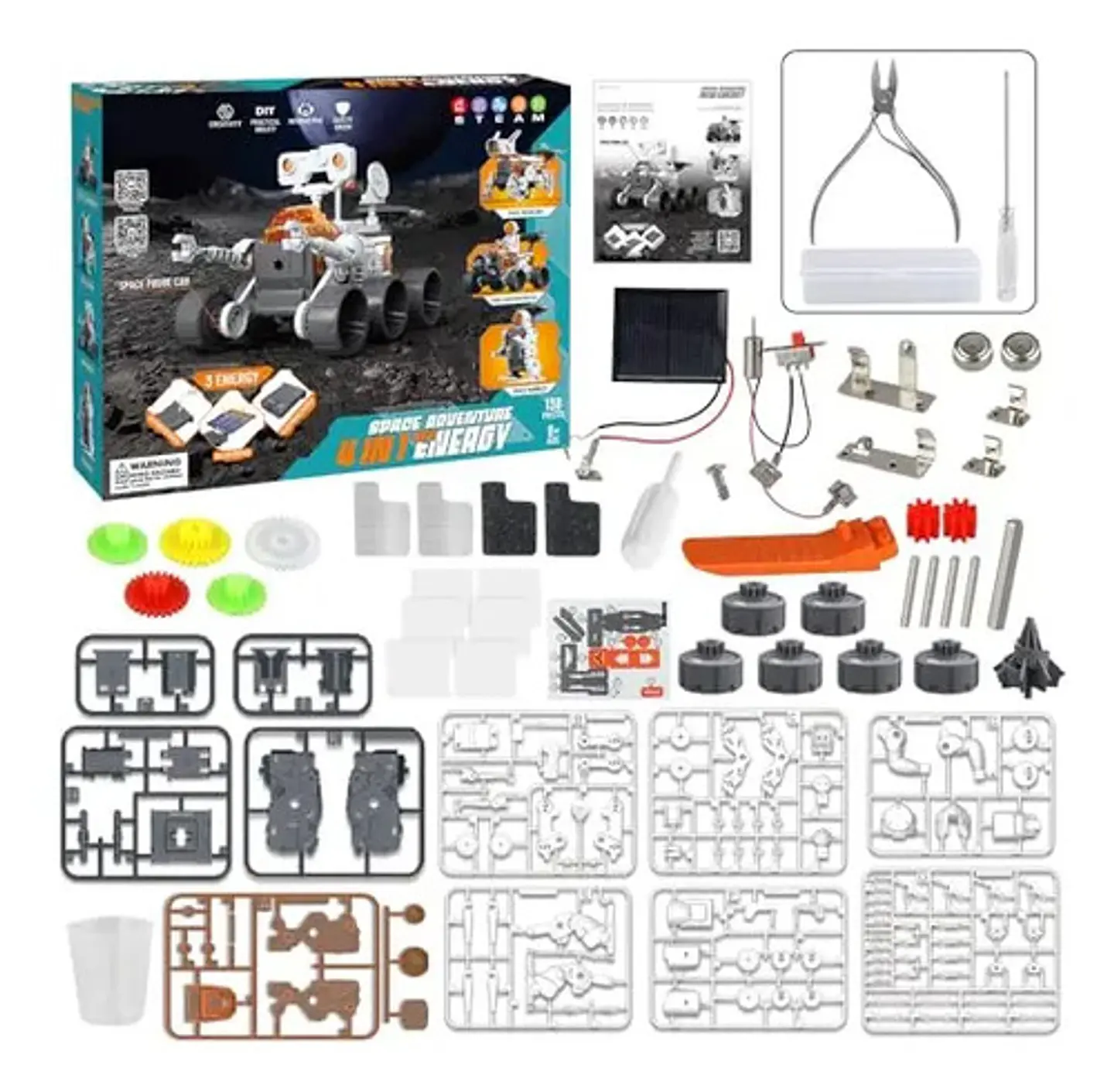 Robot Juguete Educativo Kit Solar 4 En 1 Robotica Stem Armat 7