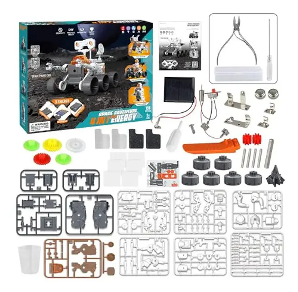Robot Juguete Educativo Kit Solar 4 En 1 Robotica Stem Armat 7