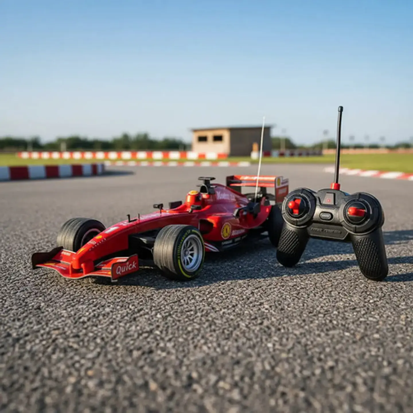 Carro Formula 1 Control Con Luz Trasera Bateria Recargable Rojo Carro Fórmula 1 2