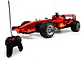 Carro Formula 1 Control Con Luz Trasera Bateria Recargable Rojo Carro Fórmula 1 - Miniatura 3