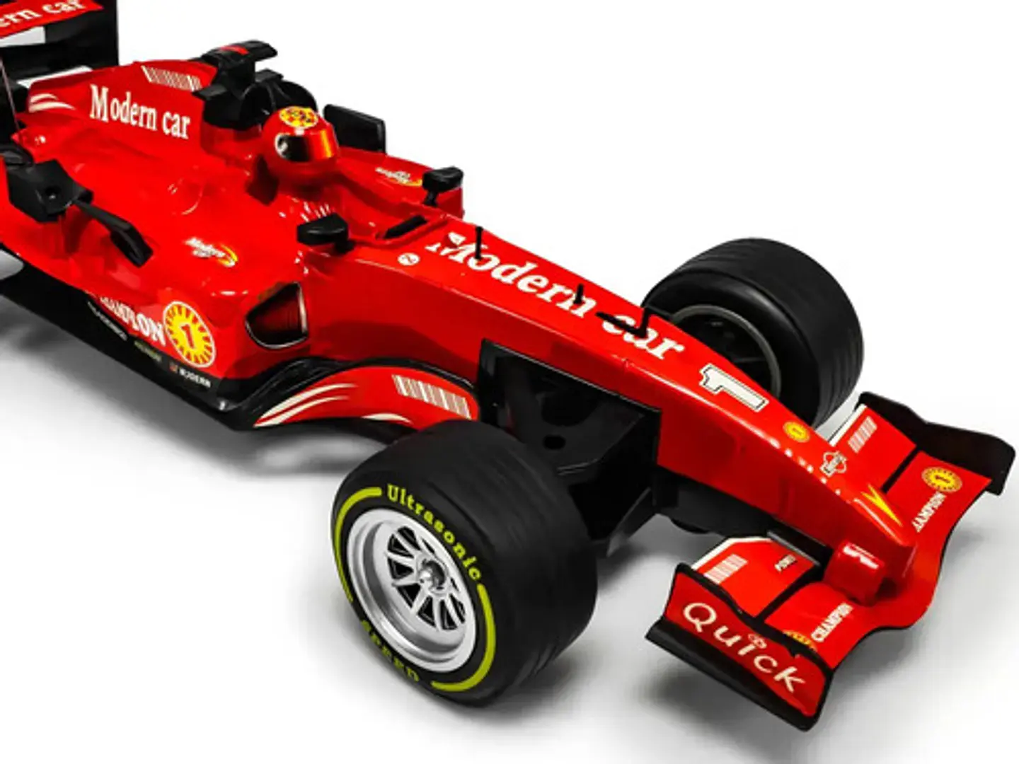 Carro Formula 1 Control Con Luz Trasera Bateria Recargable Rojo Carro Fórmula 1 9