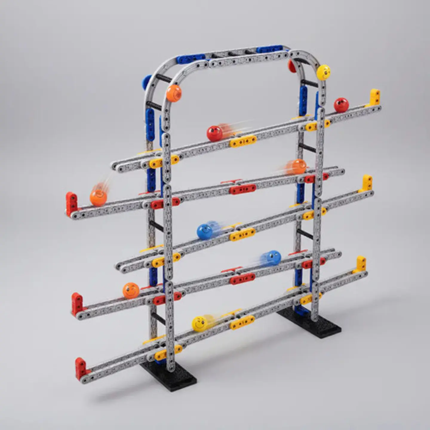 Pista Canicas Juego Habilidad Equilibrio Piquis Bloque Armar 5