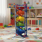 Pista Canicas Juego Habilidad Equilibrio Piquis Bloque Armar - Miniatura 9