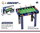 Futbolín Madera Infantil Xj 78cm Altura 81x43cm Azul Estampado - Miniatura 3