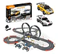 Pista Eléctrica 790cm De Circuito De Velocidad 2 Carros Negro - Miniatura 1