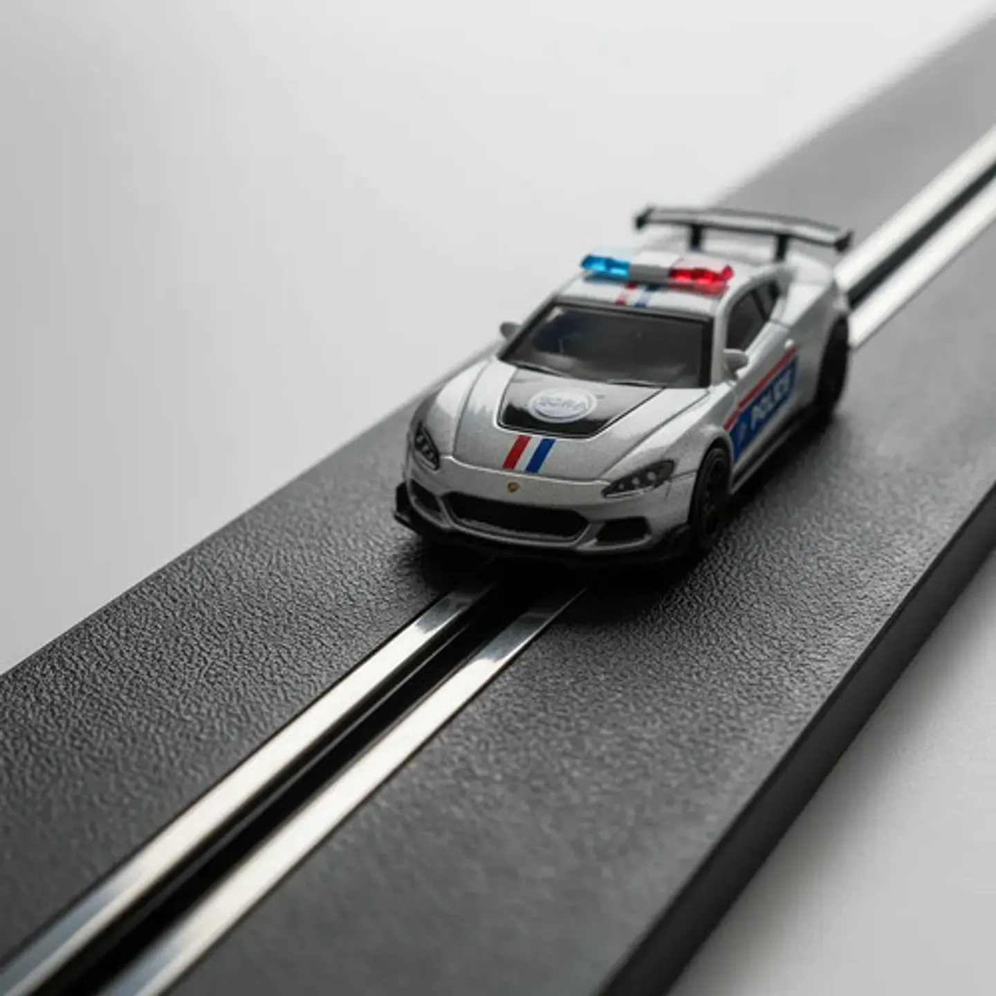 Pista Eléctrica 790cm De Circuito De Velocidad 2 Carros Negro 5
