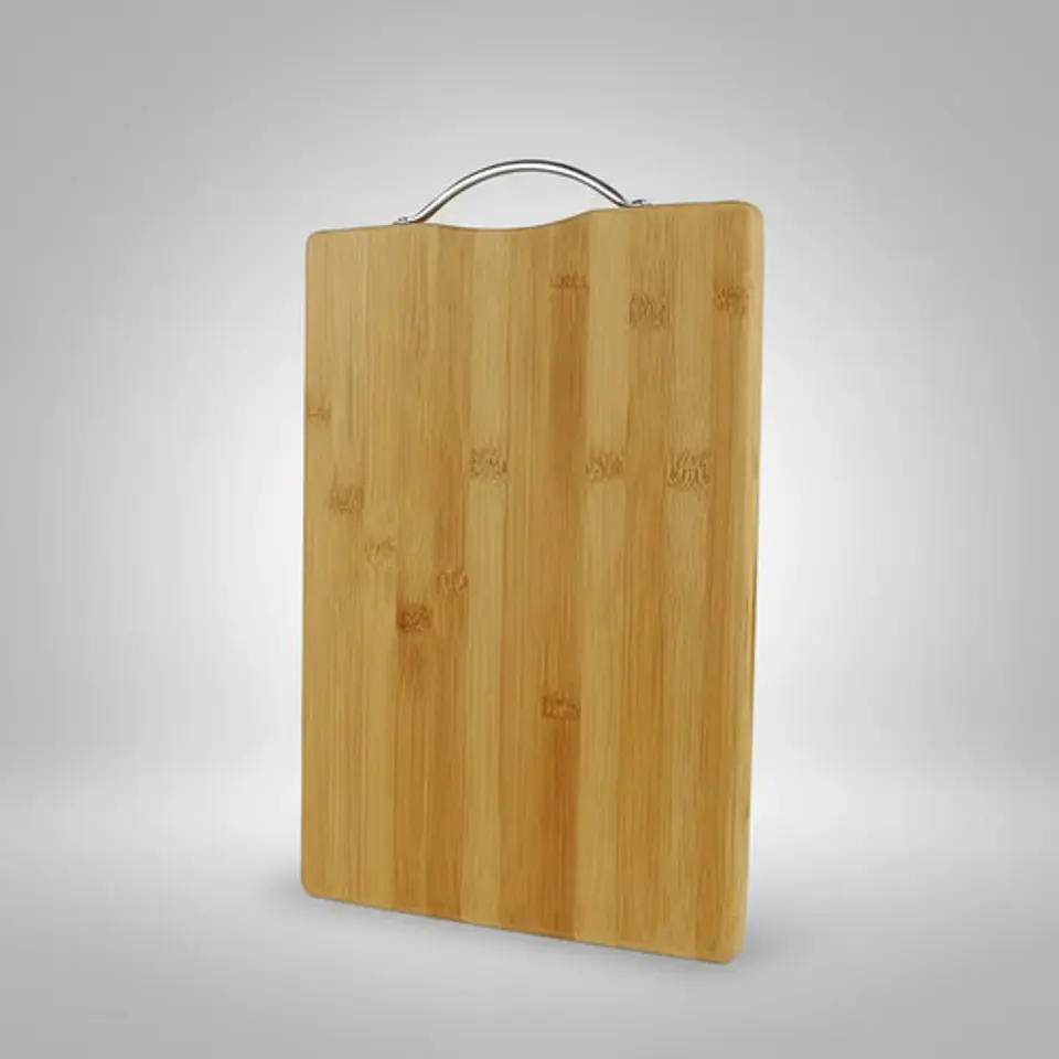Tabla De Cortar Cocina Bamboo 20x30cm Con Agarre 1