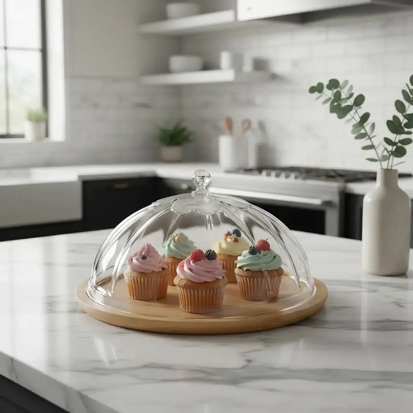 Soporte Para Tartas, Plato Cubierto, Regalo Navideño, Postre 2